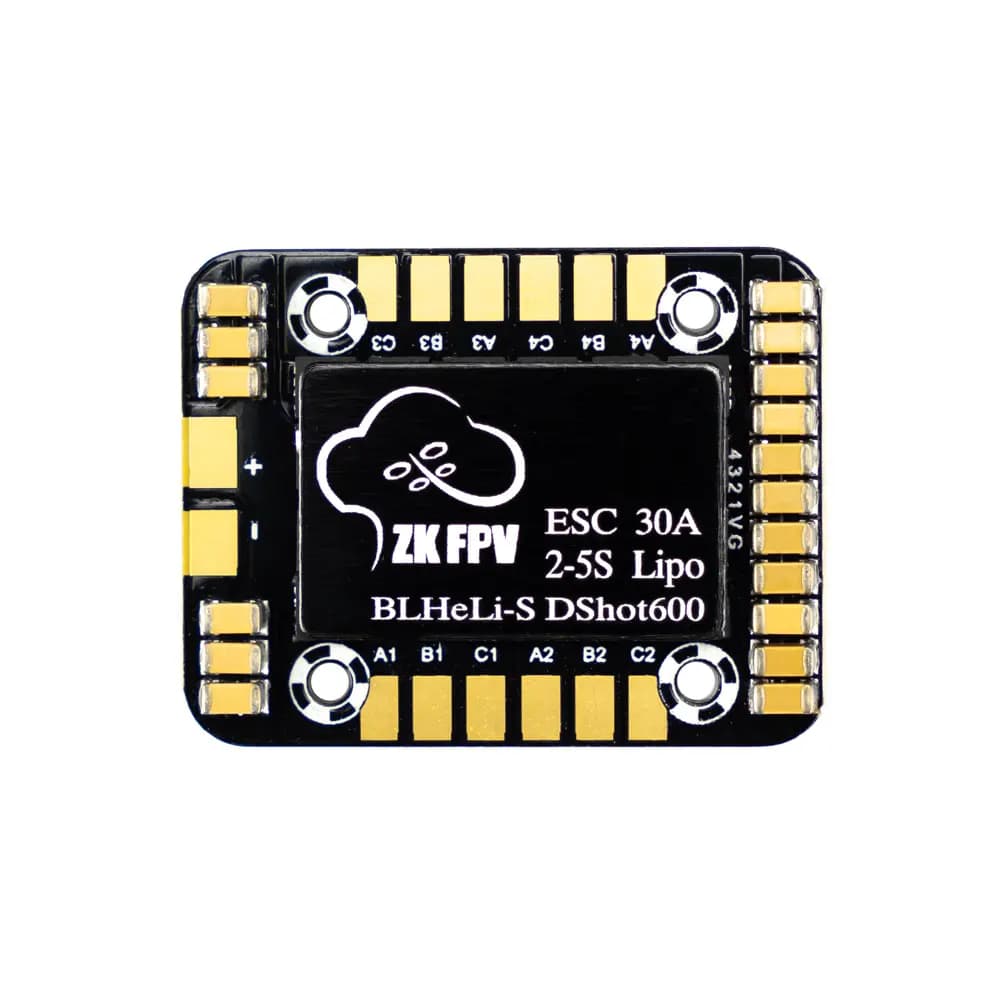 ZK FPV 30A 2-5S BLHeli_S ESC - Mini 20x20 - 2.5 for fpv drones