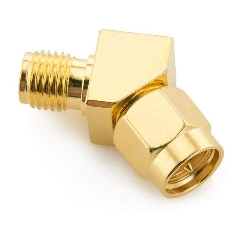 SMA Male to Female 45 Degree Connector for fpv drones