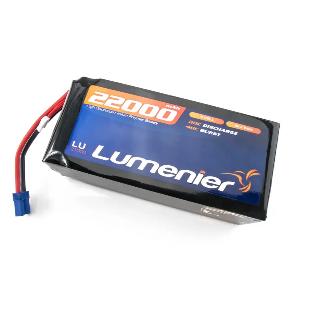 Lumenier 22000mAh 6s 20c Lipo Battery - 22.2 Volt (6 Cell) for fpv drones 1