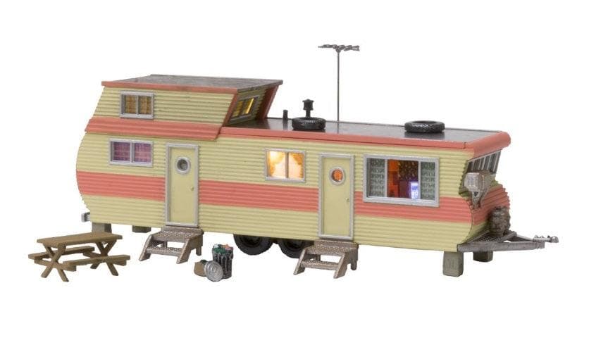 Woodland Scenics BR5862 O Scale Double Decker Trailer for fpv drones