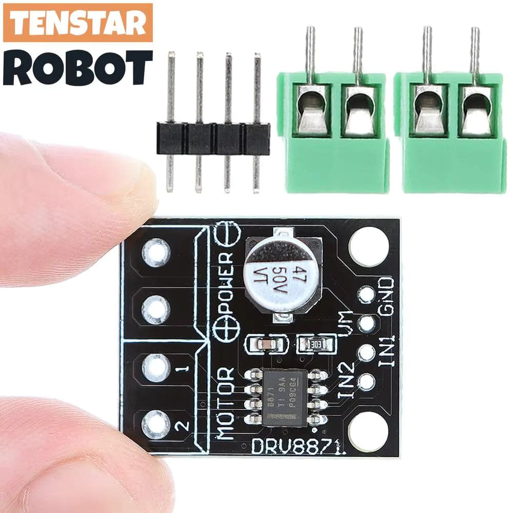 DRV8871 H-Bridge Dual Brushed DC Motor Driver - PWM Controlled for fpv drones
