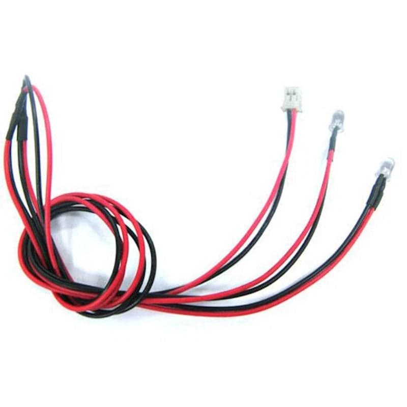 Yeah Racing LK-0008RD 3mm LED Light Set (Red) for fpv drones