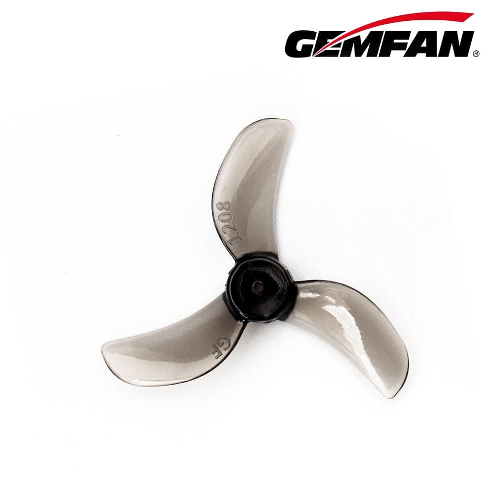 Gemfan 1208-3 31MM Tri blade 1mm Shaft (4CW+4CCW) Poly Carbonate - Choose Color for fpv drones 8