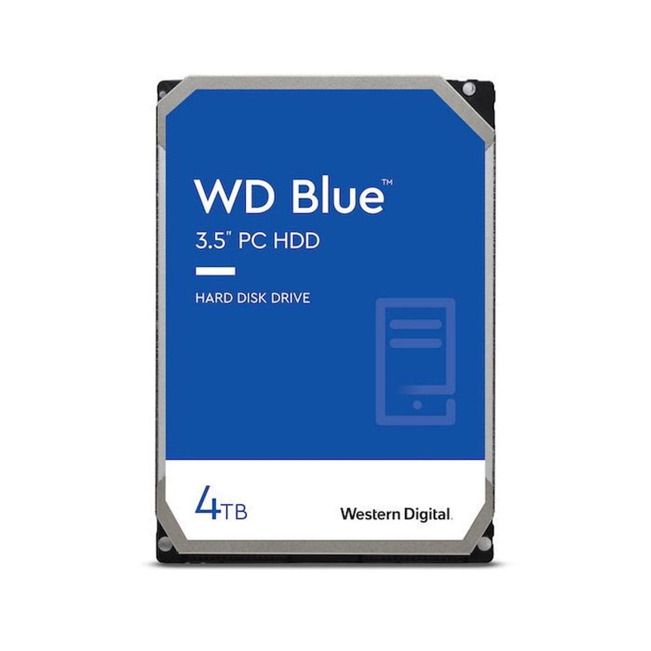 Western Digital WD Blue 4TB Desktop Hard Disk Drive - 5400 RPM SATA 256MB Cache 3.5 Inch (CMR) (WD40EZAX) for fpv drones
