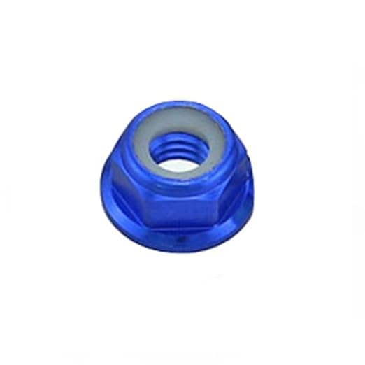 10pc M2 Nylon Locking with Flange CW Nuts pack 6061 Aluminium for fpv drones 29