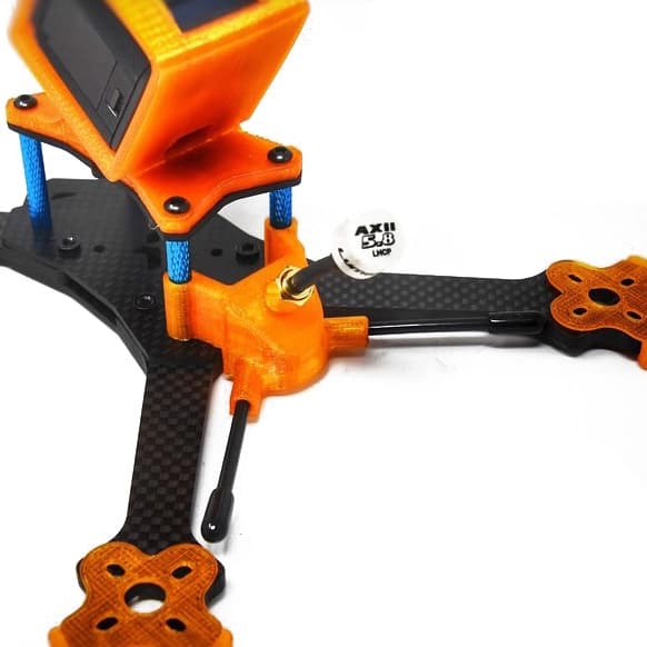 XILO PHREAK Antenna Mount - SMA / Black - Black for fpv drones 3