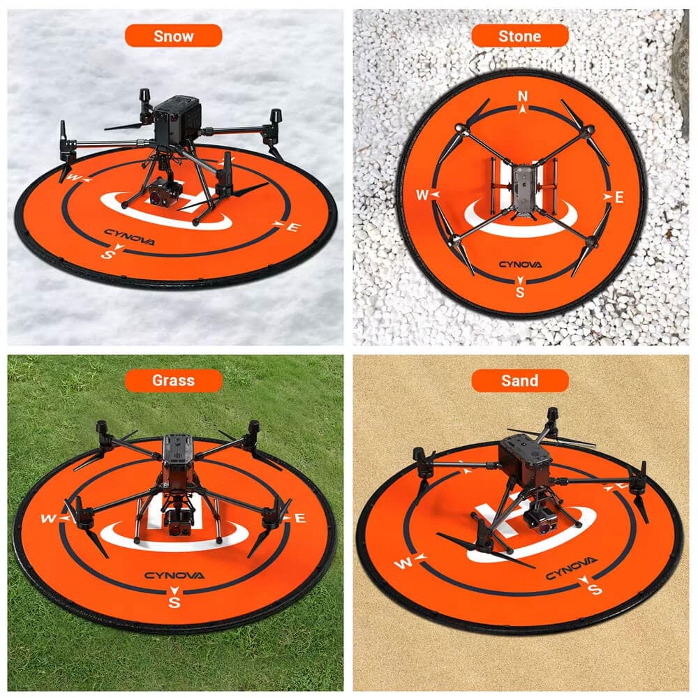 CYNOVA Weighted Drone Landing Pad Pro - 92CM for fpv drones 2