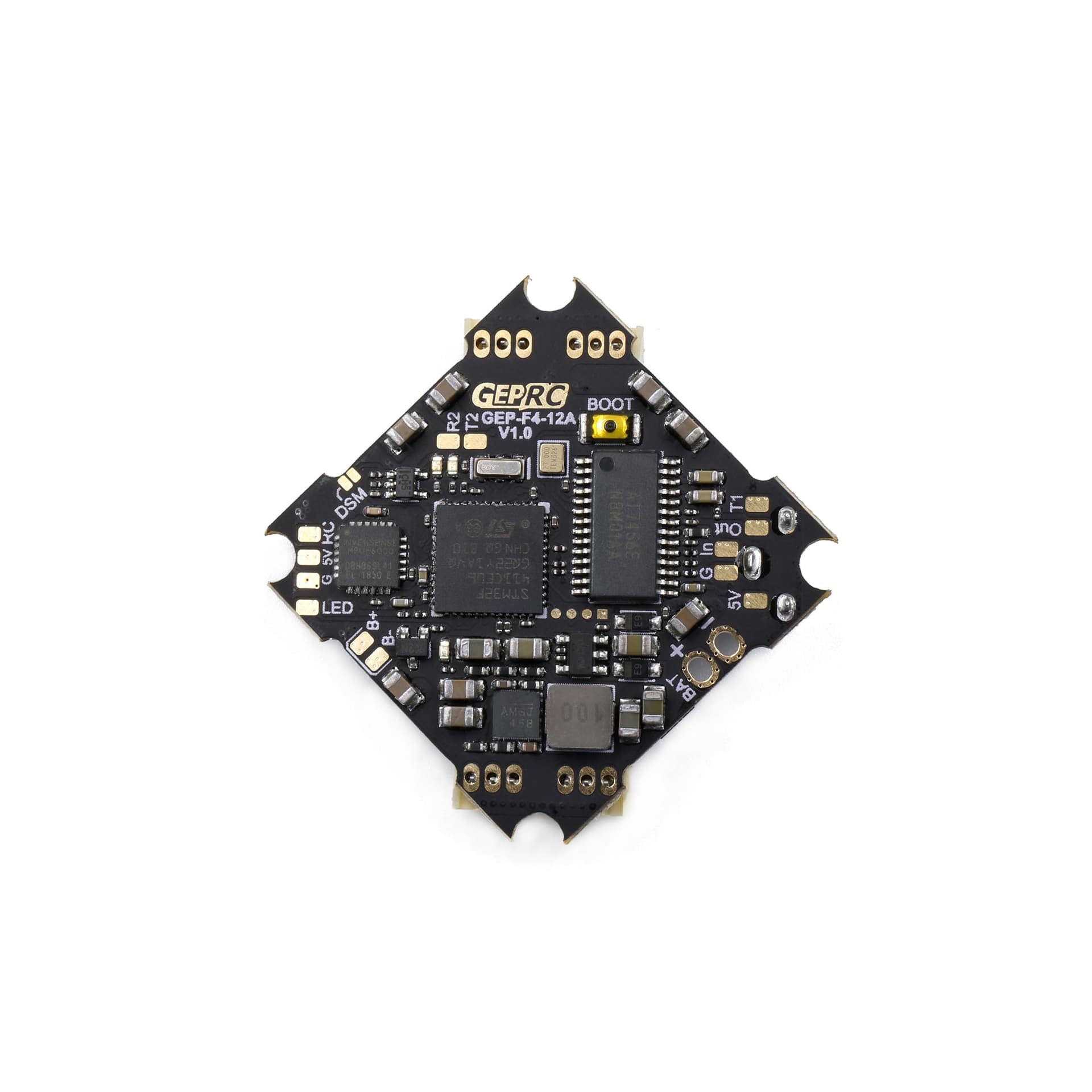 GEP-12A-F4 Flight Controller for Whoop/Toothpick (12A, ESC, 2-4S) for fpv drones 3