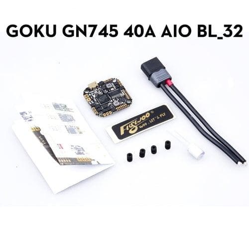 Flywoo Goku GN 745 40A AIO BL32 V1.2 (MPU600/1MB FLASH/5V/9V ) - 25.5x25.5mm for fpv drones