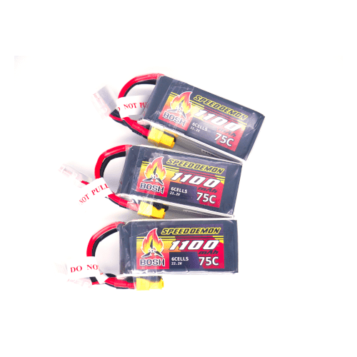 Bosh Speed Demon V2 6s 1100mAh FPV Racing LiPo Batteries for fpv drones 1