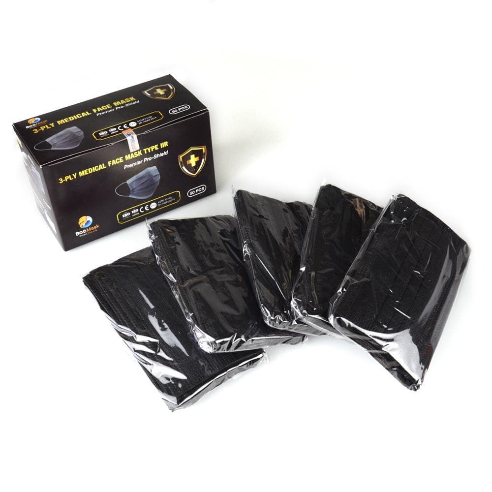 Zwarte 3-laagse Medische Mondmaskers (50 stuks) for fpv drones 1