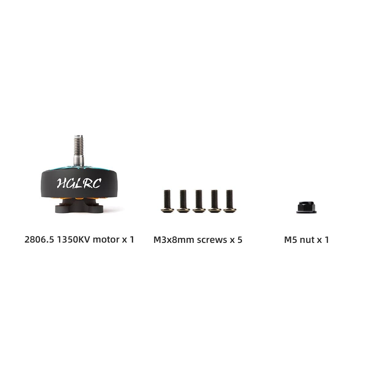 HGLRC SPECTER 2806.5 1350KV brushless motor for fpv drones 9