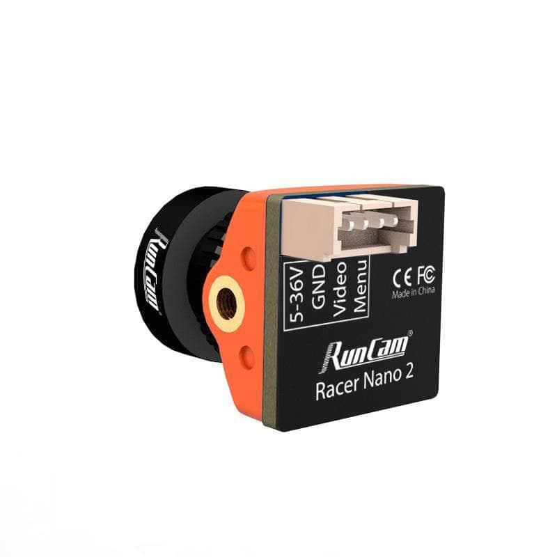 RunCam Racer Nano 2 1000TVL CMOS 4:3/16:9 PAL/NTSC FPV Camera 1.8 - Orange for fpv drones 1