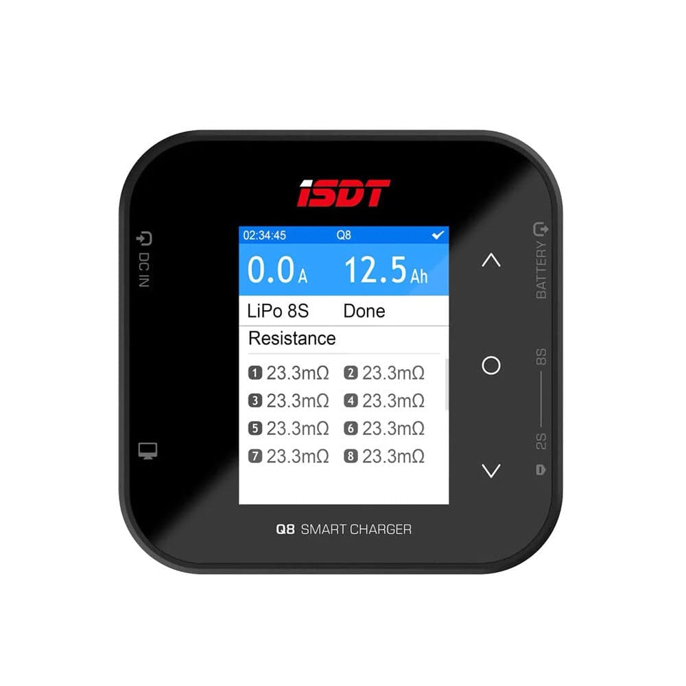 ISDT Q8 500W 20A 1-8S HIGH POWER SMART CHARGER