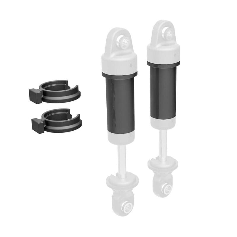 Traxxas 9763-GRAY TRX-4M Aluminum GTM Shock Body TRX-4M (2) Gray for fpv drones