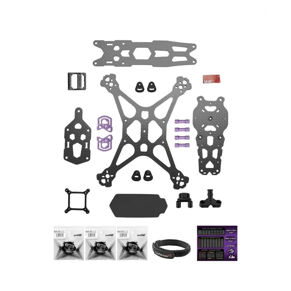 Beginner DIY FPV Drone Kit - QAV-S 2 Sub-250 Joshua Bardwell SE 3” - HD Ready for fpv drones 2