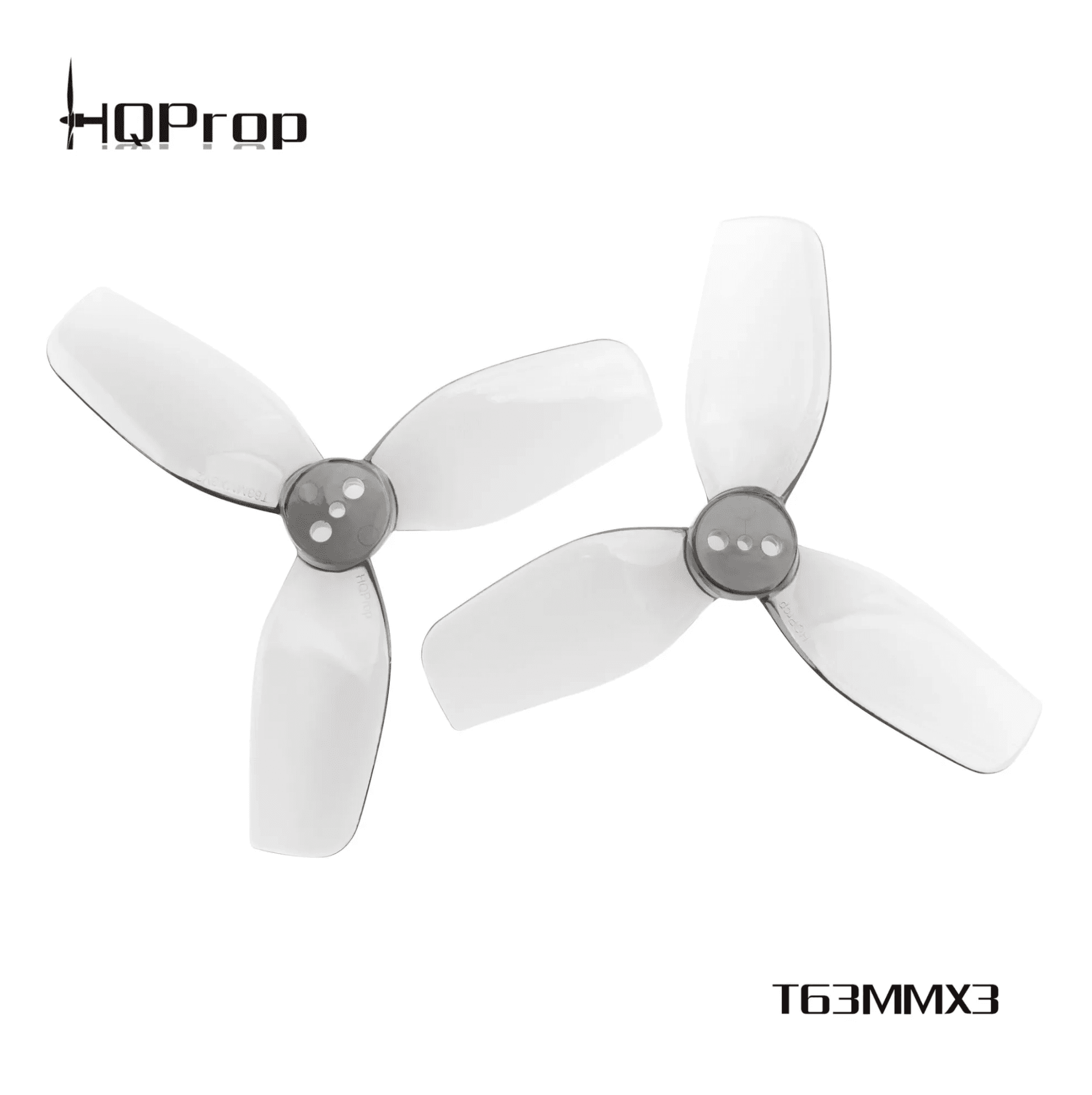 HQProp DT63MMX3 V2  Grey (2CW+2CCW)-Poly Carbonate for fpv drones 3