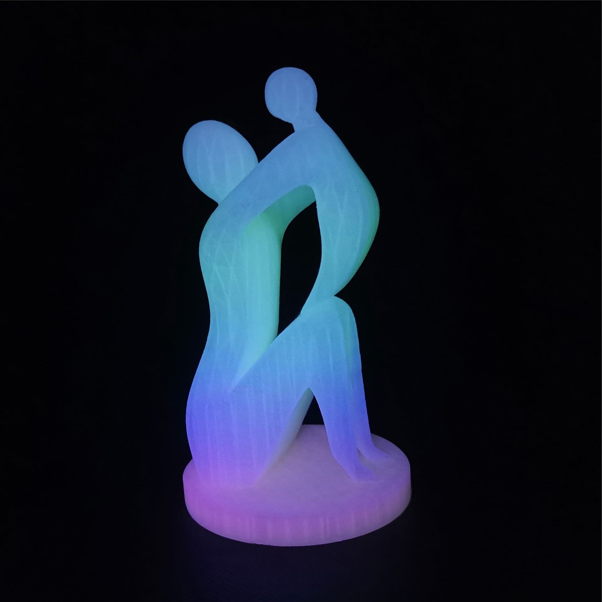 Phaser3D Luminous Rainbow PLA 1.75mm 1KG for fpv drones 3
