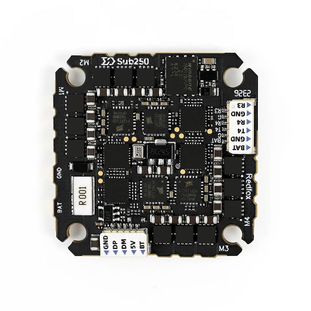 Sub250 Redfox A3 F722 35A/45A 4in1 AIO Flight Controller for 2 to 3.5 inch Drones - Choose Version for fpv drones 1