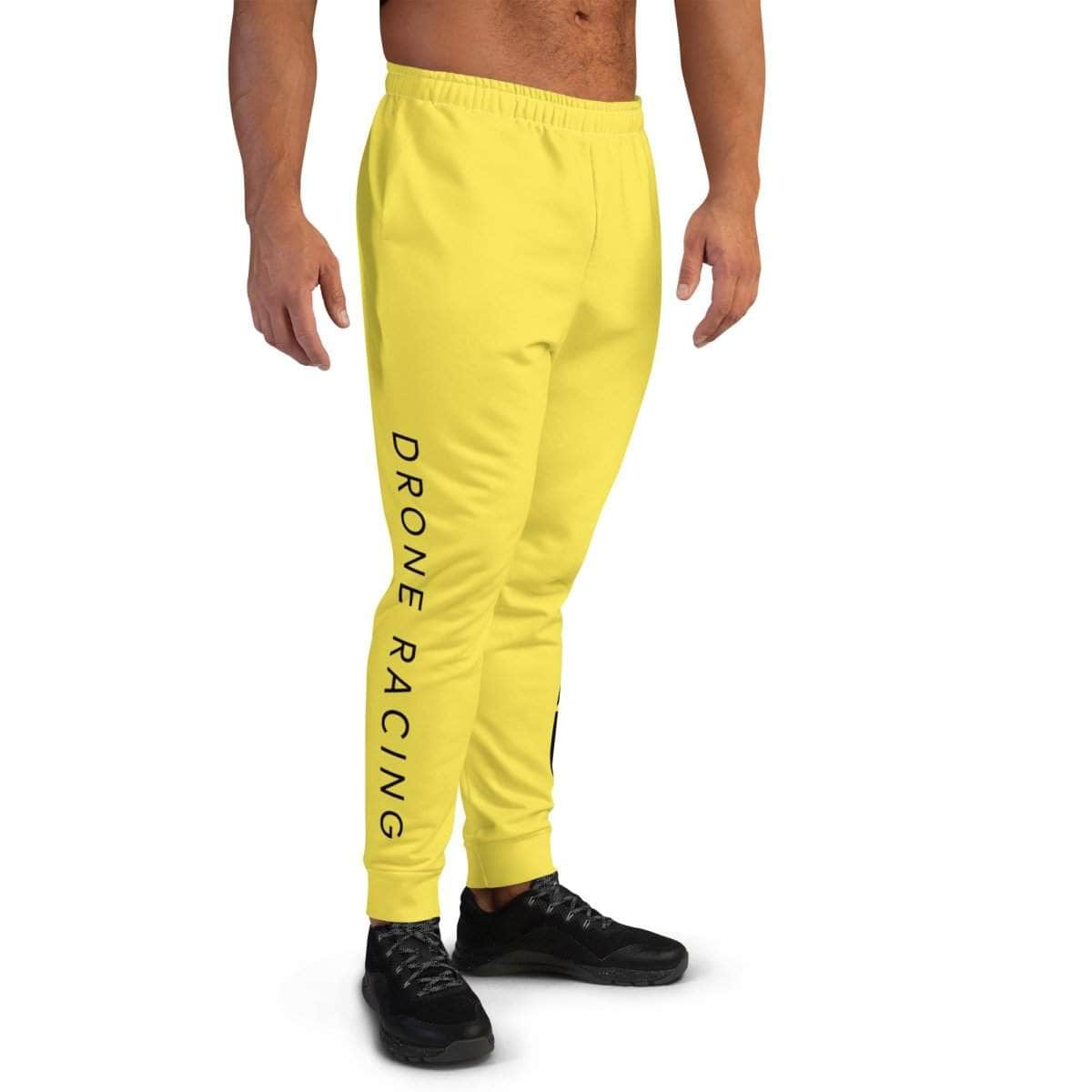 WREKD Drone Racing Men's Joggers - Yellow for fpv drones 1