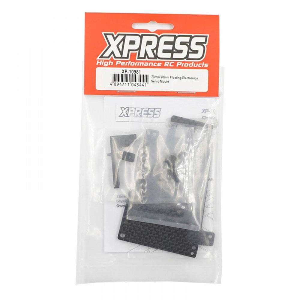XP-10981, 70mm 90mm Floating Electronics Servo Mount for fpv drones 3