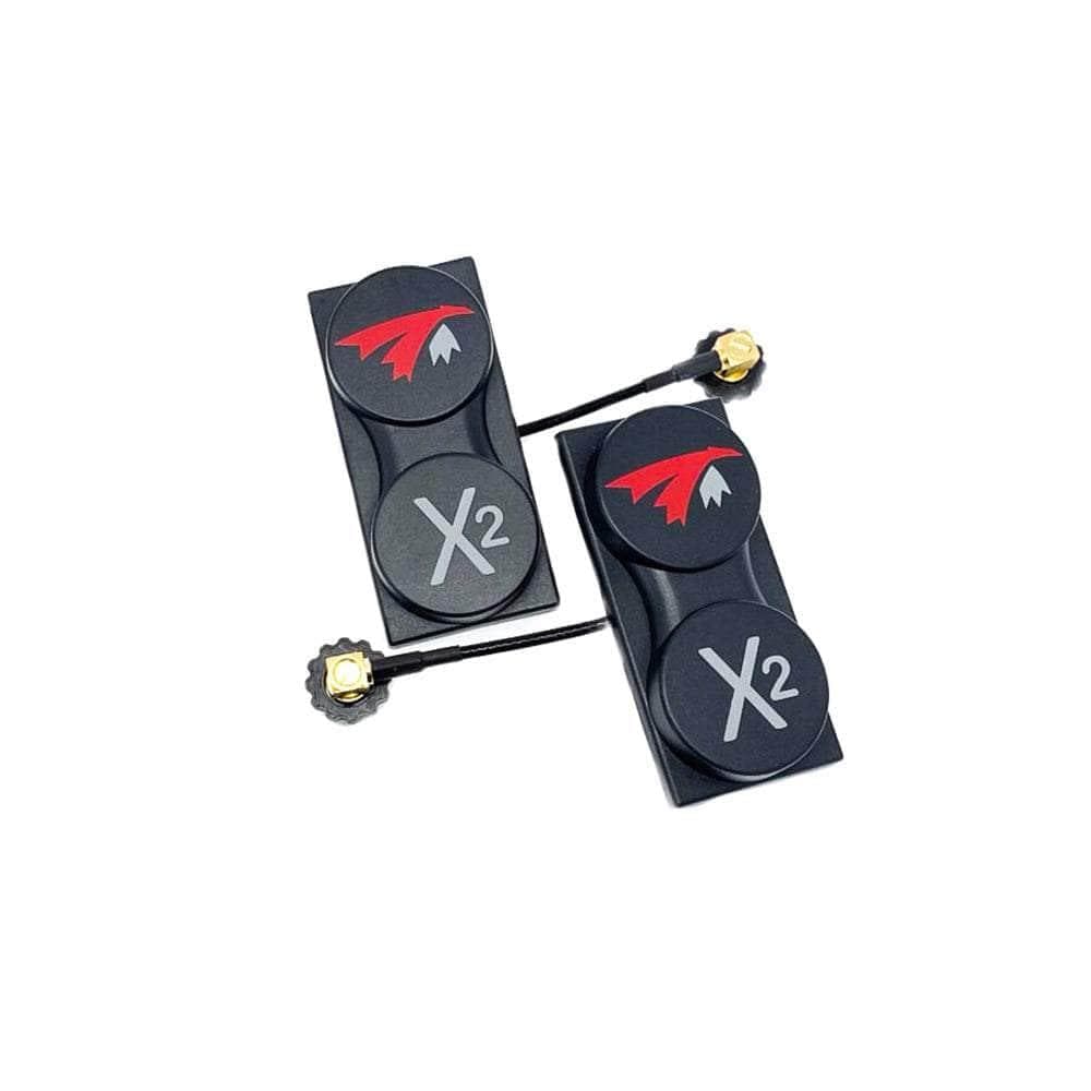 TrueRC X2-AIR MKII Antennas Full Set for HDZero Goggles (4pcs) - Choose Polarization for fpv drones 2