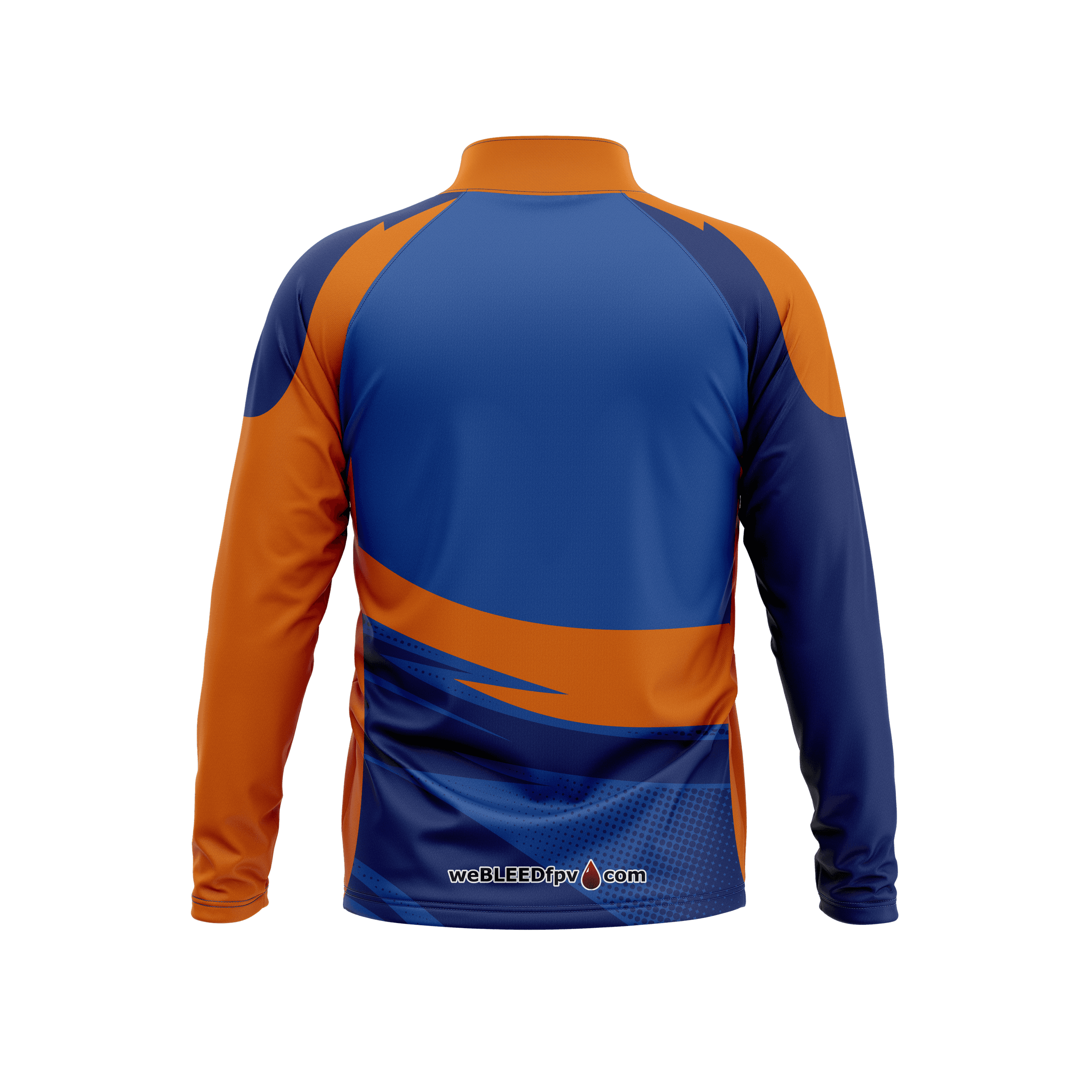 weBLEEDfpv Team Quarter Zip Pullover for fpv drones 1