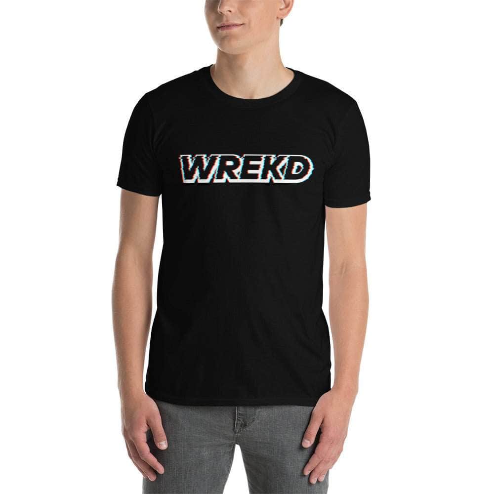 WREKD Analog OSD Logo Short-Sleeve Unisex Tee for fpv drones 2