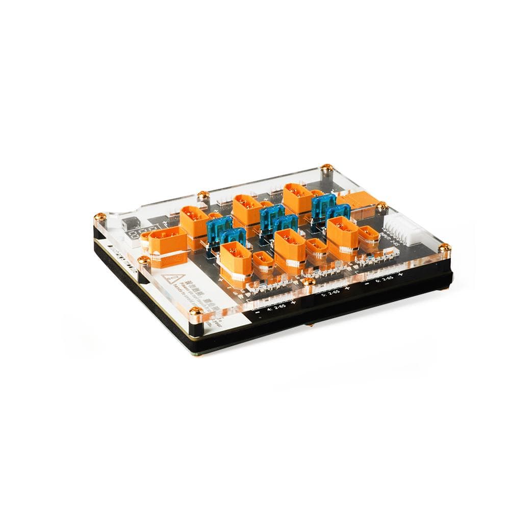 HGLRC Thor 6 Port Lipo Battery Balance Charger Board Pro 40A XT60 XT30 Plug 2-6S Integrated with Lipo Discharger for IMAX B6 ISDT Q6 Nano HOTA D6 Pro P6 for fpv drones 4