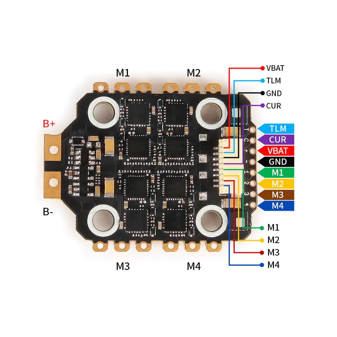 Holybro Kakute H7 Mini V1.3 W/Tekko32 F4 4in1 Mini 50A ESC STACK - 20x20mm for fpv drones 6