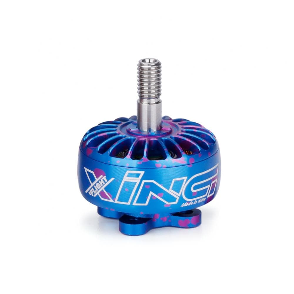 XING 2207 2450KV Blue/Purple Camo FPV Race Motor for fpv drones