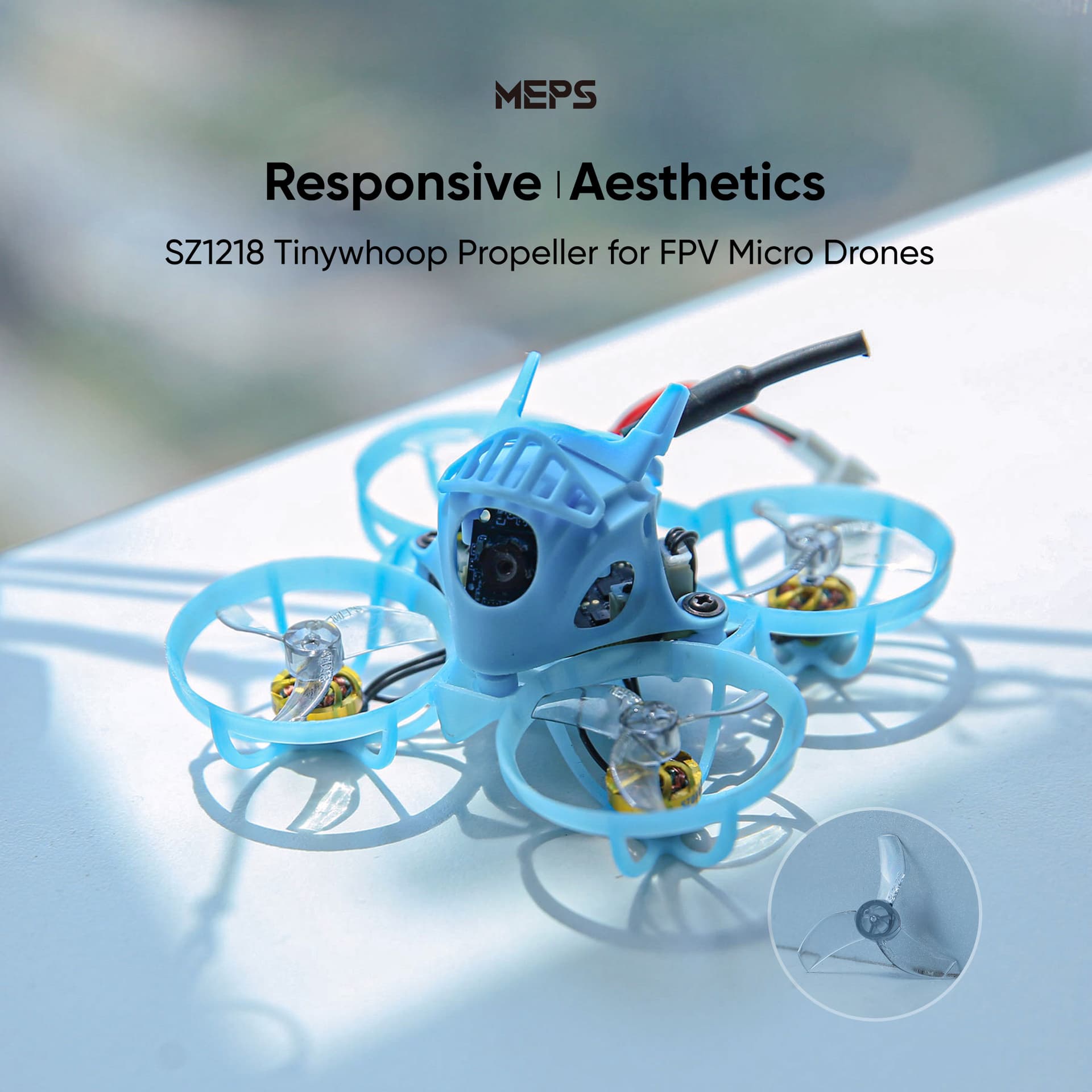 MEPS SZ1218 Tinywhoop Propeller for FPV Micro Drones Lightweight