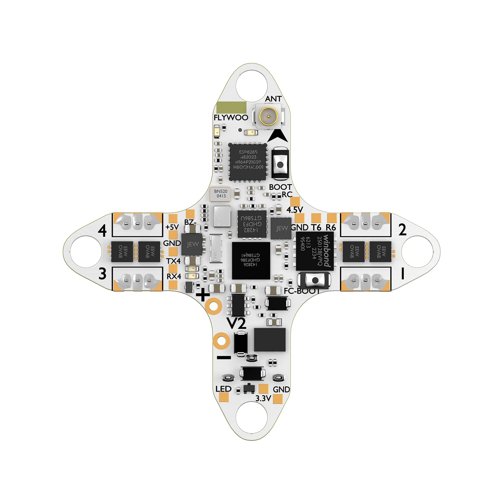 Flywoo GOKU F405 HD 1S 5A AIO V2.0 - ELRS 2.4G & DJI O4 Ready