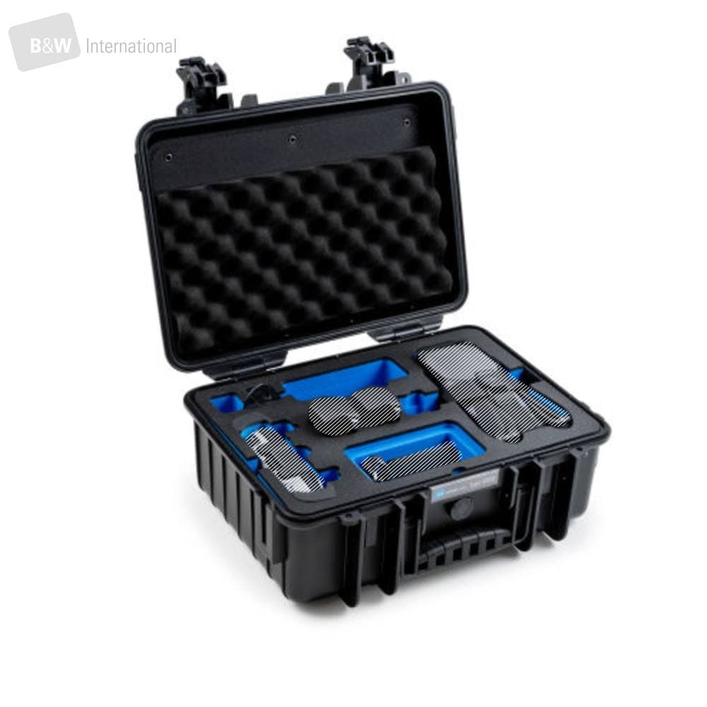 B&W Outdoor Cases - Type 4000 - Black - DJI Mavic 3 Fly More Combo / CINE Premium Combo for fpv drones 1