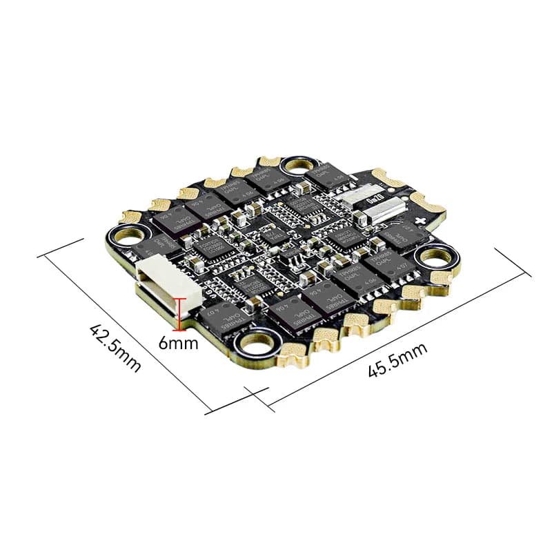 Sequre E70 G2 128K 32Bit 2-8S 70A BL32 4in1 ESC - 30x30mm for fpv drones 5