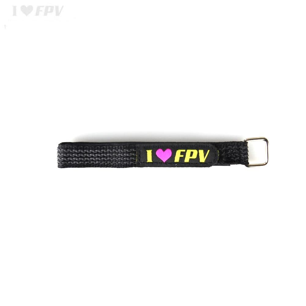 I LOVE FPV Unbreakable LiPo Strap SLIM - 24x1.6cm - 1 STUK for fpv drones