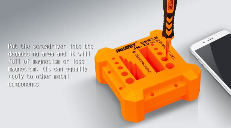 JAKEMY Magnetizer Demagnetizer Tool for Screws/Bolts JM-X2 for fpv drones 3