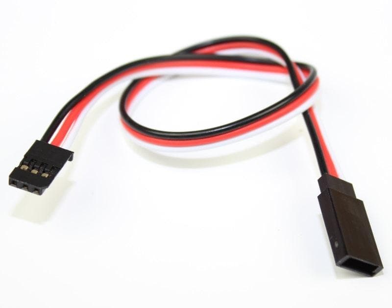 Powerhobby 10" Heavy Duty Servo Extension Wire Futaba Connector J 20AWG for fpv drones 1