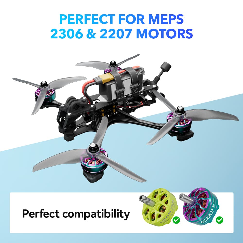 MEPS SZ5145 3-Blade FPV Drone Propeller for 5-inch Drones Lightweight for fpv drones 10