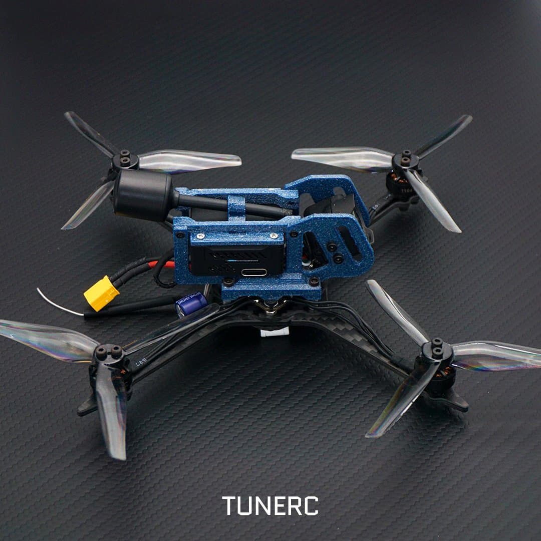 TuneRC DJI O3 Air Unit Mount (PETG+Screw Bag) for fpv drones 1