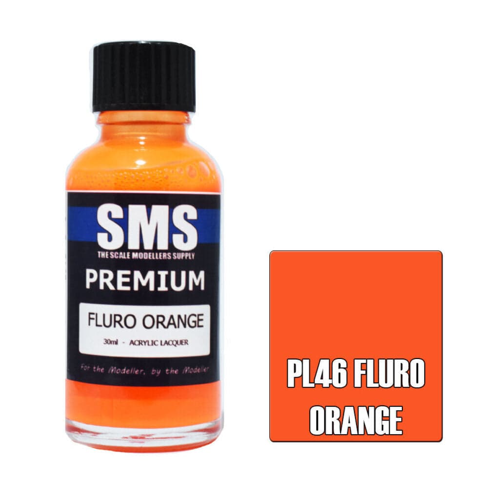 Premium FLURO ORANGE 30ml for fpv drones