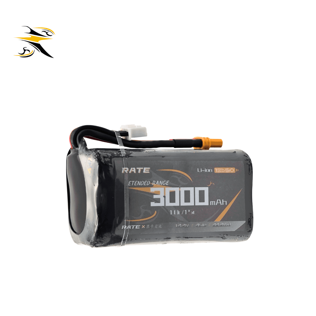 RATEFPV 18650 4S 300mAh Li-ion Battery for 2.5-4" FPV for fpv drones 1