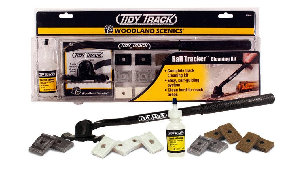 Woodland Scenics TT4550 Tidy Track Rail Tracker Cleaning Kit for fpv drones