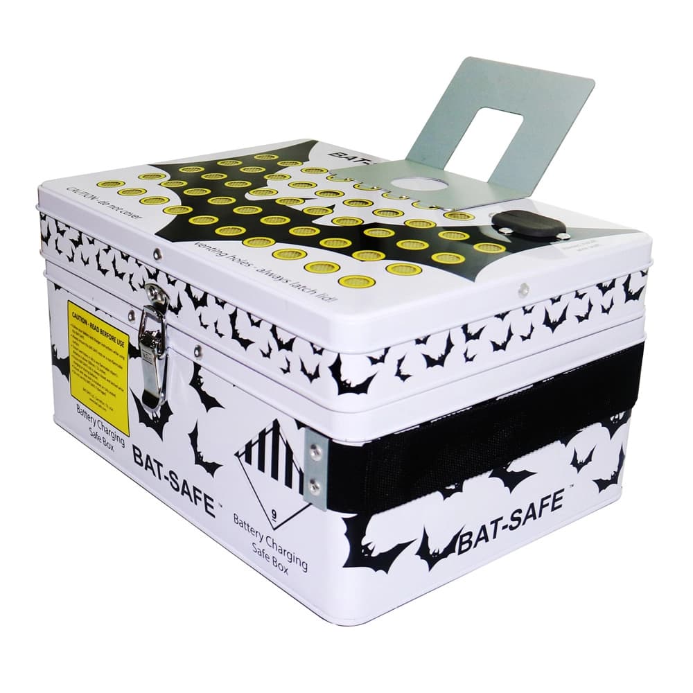 BAT-SAFE Battery Charging Safe Box - 11 - White for fpv drones 2