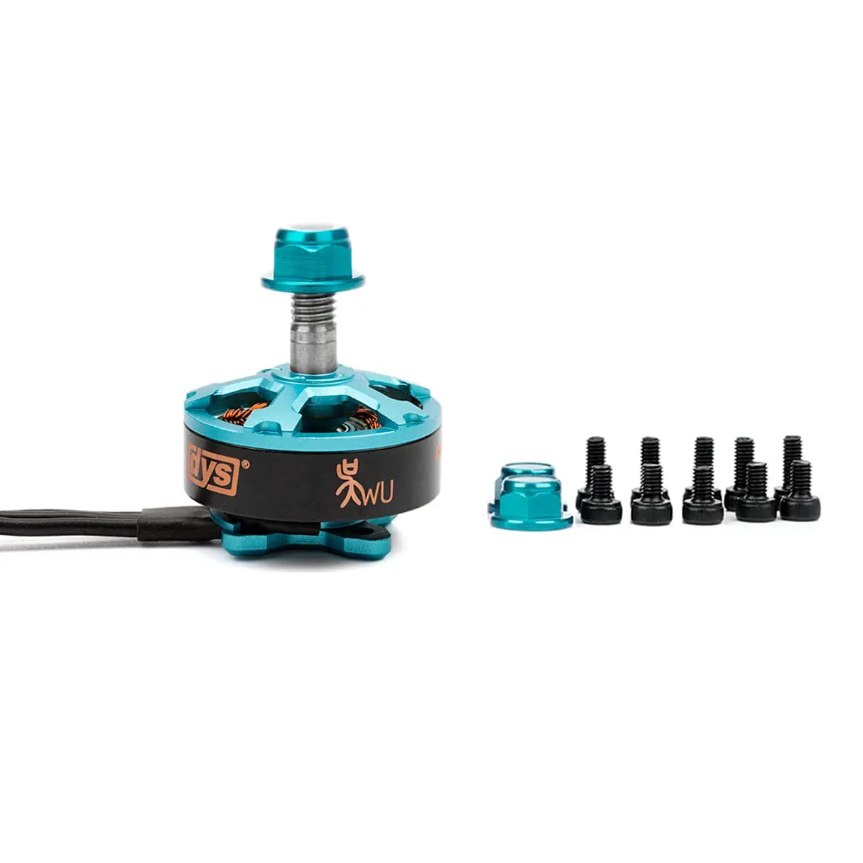 DYS Samguk Series Wu 2206 2700kv Motor - 2700Kv - 3000Kv - Blue for fpv drones 4
