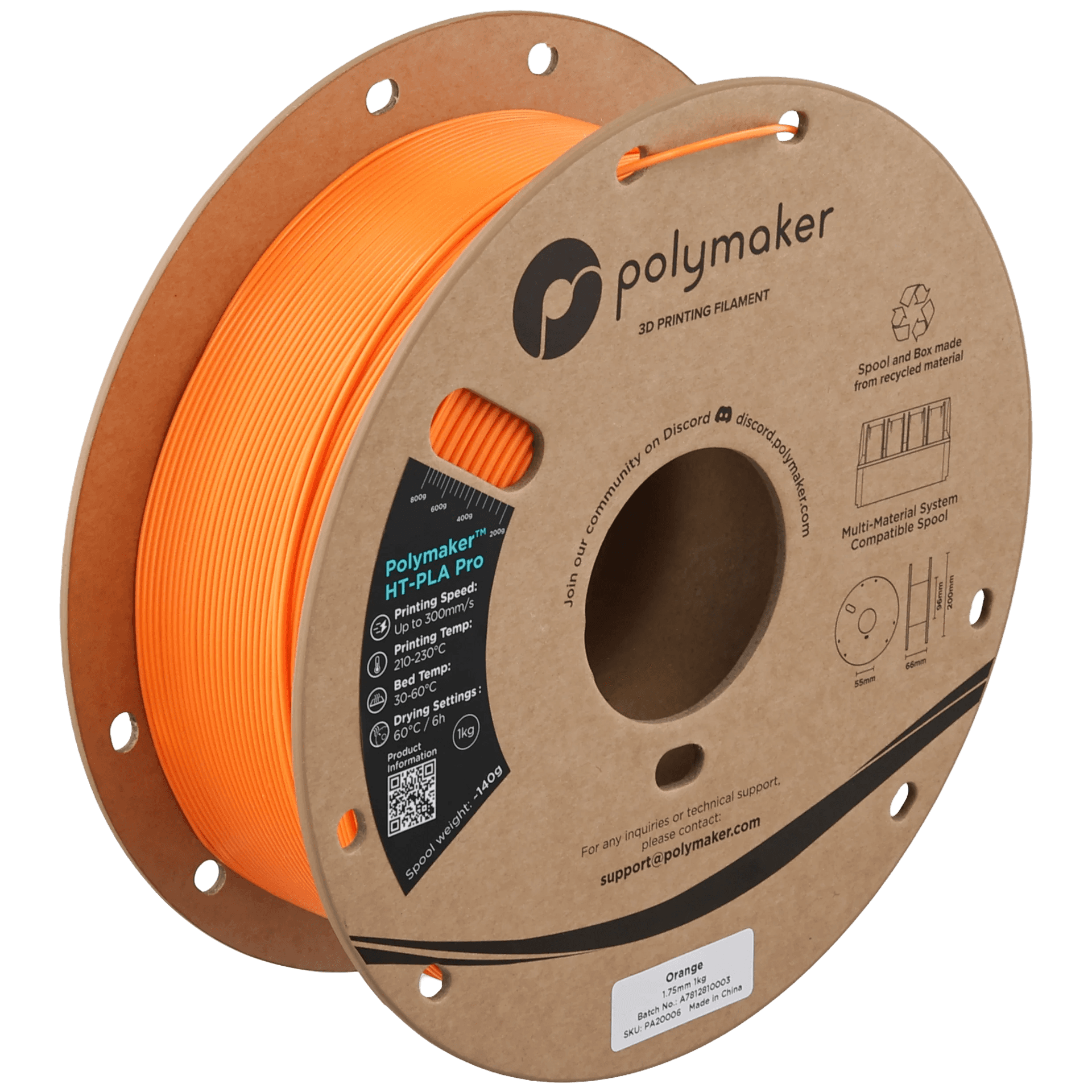 Polymaker HT-PLA Pro 1.75mm Filament 1kg
