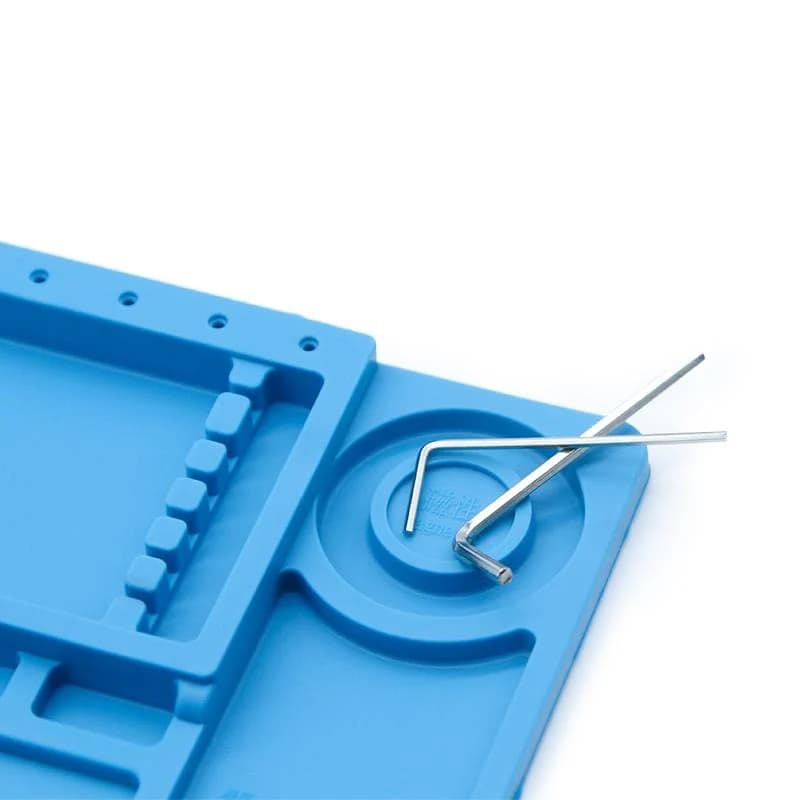 Sequre Magnetic Silicone Build Mat w/ screw holders (3 Size and Color Options) for fpv drones 3