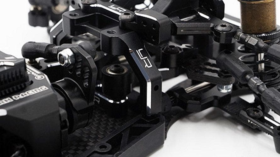 Yeah Racing Aluminum Suspension /Steering Performance Upgrade Black Yokomo YD2 for fpv drones 3