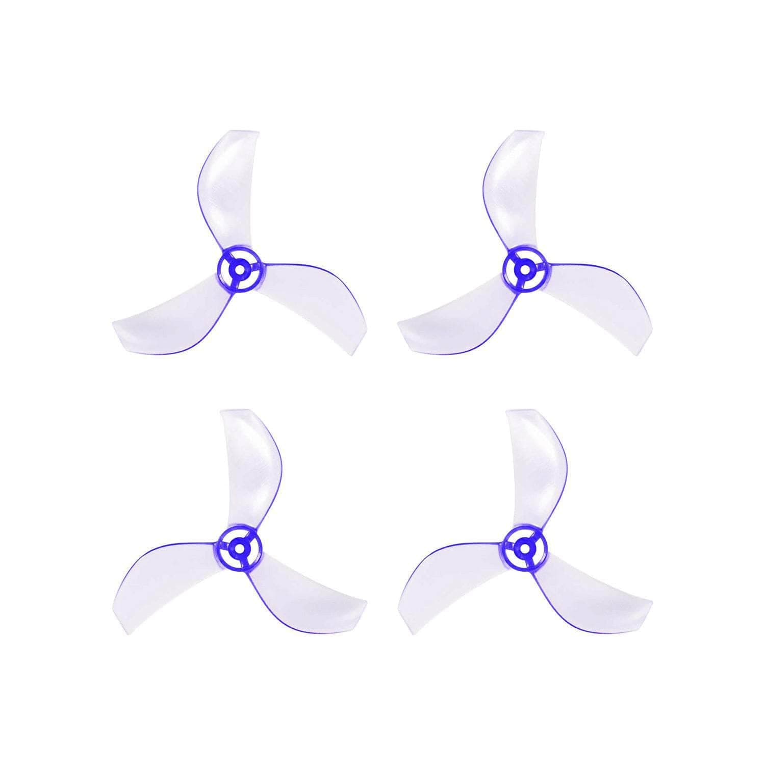 NewBeeDrone Azi Tri-Blade 31mm Micro/Whoop Prop 8 Pack (1mm Shaft) - Choose Your Color for fpv drones 4