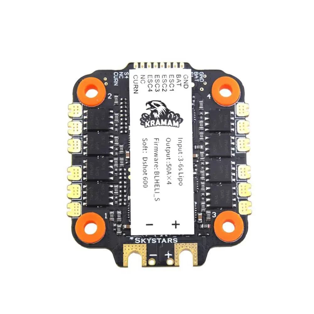 SkyStars Kramam KM50A 3-6S BLHeli_S 4in1 ESC for fpv drones 2